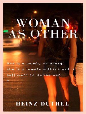 cover image of Woman as Other.
